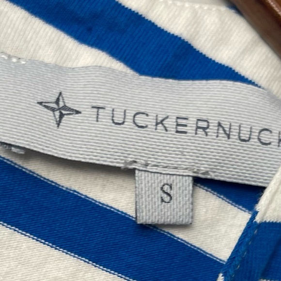 Tuckernuck Stella Striped T-shirt Dress in Blue/White S - Picture 6 of 9